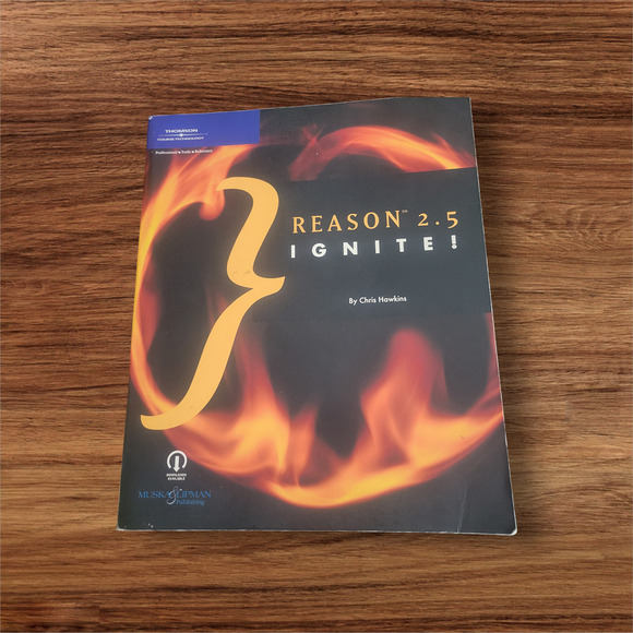 Book Reason 2.5 Ignite by Chris Hawkins 2004 Instruction Manual without disks - Picture 8 of 9